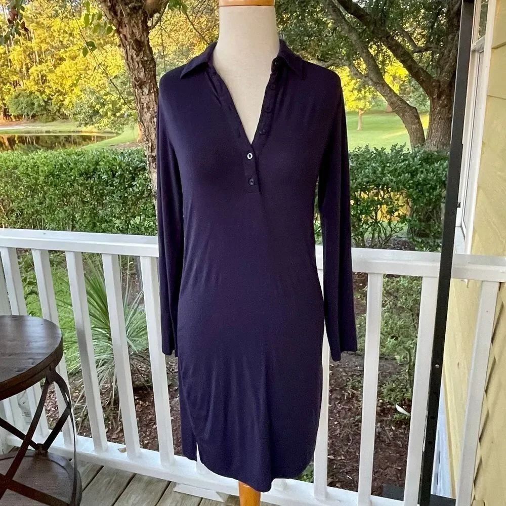 Mitt 50 Navy Blue Dress/Cover Up. XS. UPF50
